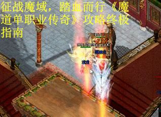 征战魔域，踏血而行《魔道单职业传奇》攻略终极指南