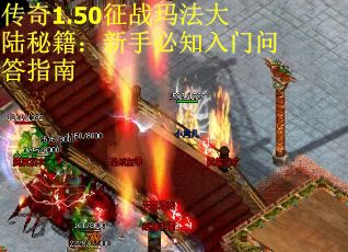 传奇1.50征战玛法大陆秘籍：新手必知入门问答指南